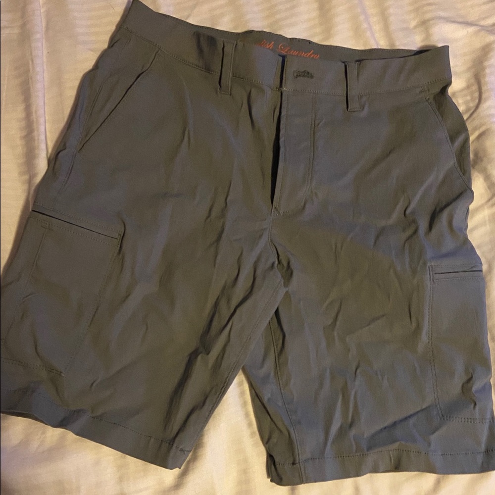 grey cargo/golf shorts